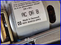 1 Velux KEM 140 Skylight Electric Kem140 VS. Motor Window Master Vse used