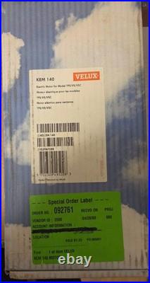 1 Velux KEM 140 electric motor for TPS/VS/VSC skylight