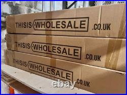 1000mm x 1000mm Flat Roof Lantern Triple Glazed Skylight Rooflight Toughened