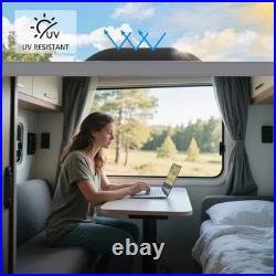 18 x 34 RV Skylight Replacement Fit Skylights Openings, 14 x 30 Black