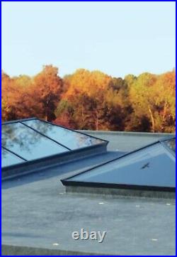 1m x 1m Aluminium Roof Lantern, Stylish Roof Skylight, National Delivery