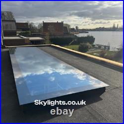 20-Year Warranty Modern Flat Roof Window Triple Glazed Skylight