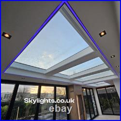 20-Year Warranty Modern Flat Roof Window Triple Glazed Skylight
