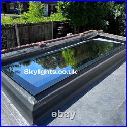 20-Year Warranty Modern Flat Roof Window Triple Glazed Skylight