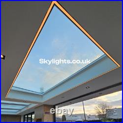 20-Year Warranty Modern Flat Roof Window Triple Glazed Skylight