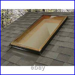 22-1/2 In. X 22-1/2 In. Polycarbonate Fixed Curb Mount Skylight Impact Resistant