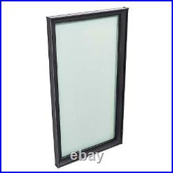 22.5 x 34.5 in Curb Mount Fixed Skylight Tempered Glass Home Roof Light Window