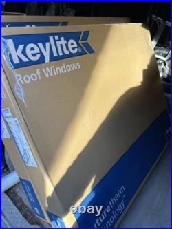 3 Brand New Electric Keylite Skylights With Deep Tile Flashing Kits