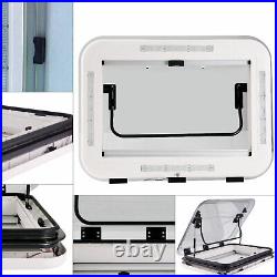 3 Sizes Aluminum Skylight Roof Vent Hatch Fit Caravan RV 800 /700/500 x 500 mm