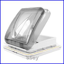 503X485Mm Roof Window Skylight With 12V Led Light Pleated Blind Fly Screen For