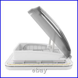 503X485Mm Roof Window Skylight With 12V Led Light Pleated Blind Fly Screen For