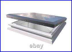 750x750 Flat Glass Rooflight Double Glazed Window, for builder curb