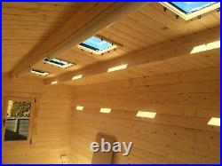 50cm x 50cm ACTIVENT SKYLIGHT ROOF WINDOW K1 FOR GARDEN BUILDING AND SHEDS