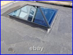 Aluminium Roof Lantern Sky Light Self Cleaning Solar Reflective 2000 x 1000