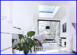 Aluminium Skylight Roof Window Solar Control Glass Self Cleaning Double Glazed