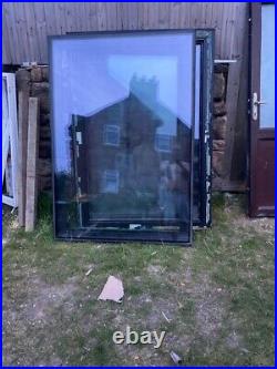 Aluminium roof windowith sky light 116 x 166 cm