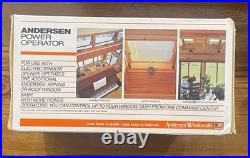Andersen Electric Skylight Power Operator 1853314 Venting Roof Window NOS Stone