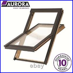 Aurora Roof Window Pine 66 x 112 cm (Fakro, Keylite style) Inc. Flashing. B700