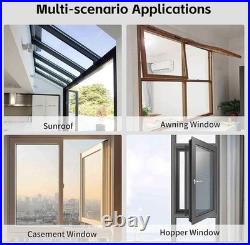 Automatic Window Opener with Wireless Rain Sensor, Remote Control, Silent 400mm