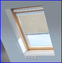 BLACKOUT THERMAL SKYLIGHT BLINDS COMPATIBLE FOR All VELUX ROOF WINDOWS-ALL SIZES