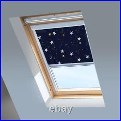 BLACKOUT THERMAL SKYLIGHT BLINDS COMPATIBLE FOR All VELUX ROOF WINDOWS-ALL SIZES