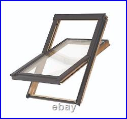 Balio Centre Pivot Pine Roof Window, Loft Rooflight, Skylight No Flashing
