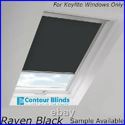 Black Blackout Fabric For Roof Skylight Blinds For All Keylite Roof Windows