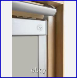 Blackout Skylight Blind Light Grey For Keylite Roof Window SIZE 04A 601 X 531MM