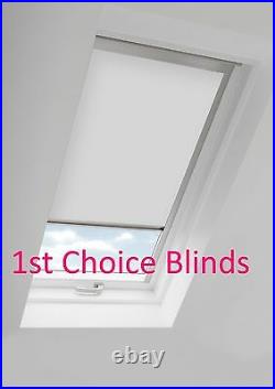 Blackout Thermal Skylight Black Roller Blind For Velux Roof Windows All Sizes