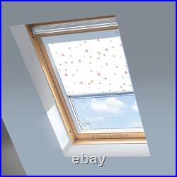 Blackout Thermal Skylight Kids Blinds Compatible For Velux Roof Window All-sizes