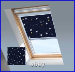 Blackout Thermal Skylight Roller Blinds Dakstra Roof Windows Nightfall M8a