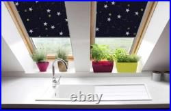 Blackout Thermal Skylight Roller Blinds Dakstra Roof Windows Nightfall M8a