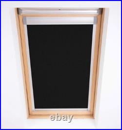 Bloc Blinds Skylight Blind for Velux Roof Windows Blockout, Black, MK04