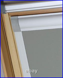 Bloc Skylight Blind 10(114/118) for Fakro Roof Windows Blockout, Pewter