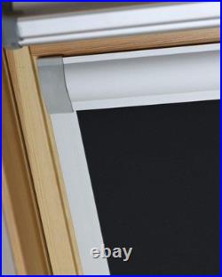 Bloc Skylight Blind 5(78/98) for Fakro Roof Windows Blockout, Black, 43 x 6 cm