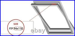 Bloc Skylight Blind 5(78/98) for Fakro Roof Windows Blockout, Black, 43 x 6 cm