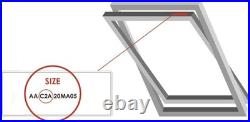 Bloc Skylight Blind C2A for Dakstra Roof Windows Blockout, Black