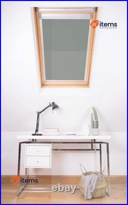 Bloc Skylight Blind For Velux Roof Windows Blockout, Pewter, P04 Window Blinds