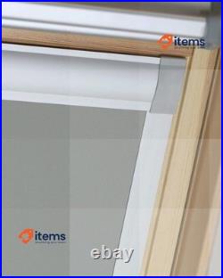 Bloc Skylight Blind For Velux Roof Windows Blockout, Pewter, P04 Window Blinds