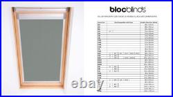 Bloc Skylight Blind MK04 for Velux Roof Windows 60W x 78H cm, Pewter
