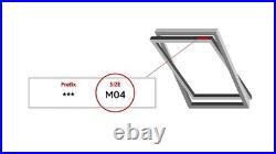 Bloc Skylight Blind for Velux Roof Windows Blockout, 60W x 73H cm, Pewter