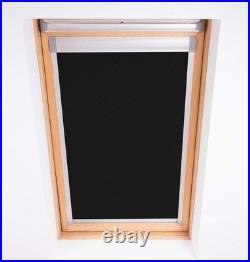 Bloc Skylight Blind for Velux Roof Windows Blockout, 60W x 78H cm, Black