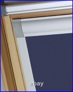 Bloc Skylight Blind for Velux Roof Windows Blockout, Navy, 39W x 56H cm, Navy