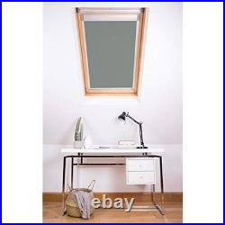 Bloc Skylight Blind for Velux Roof Windows Blockout, Pewter, C04, 73 x 37 cm