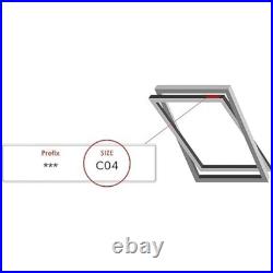 Bloc Skylight Blind for Velux Roof Windows Blockout, Pewter, C04, 73 x 37 cm