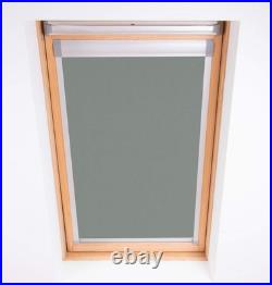 Bloc Skylight Blind for Velux Roof Windows Blockout, Pewter, M04
