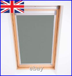Bloc Skylight Blind for Velux Roof Windows Blockout, Pewter, M08 M08, Pewter