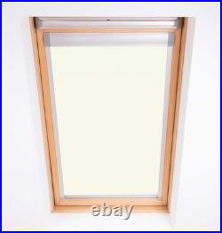 Bloc Skylight Blind for Velux Roof Windows Blockout, White, MK04
