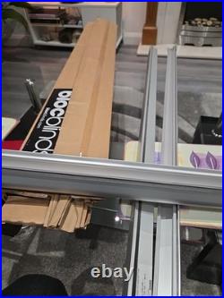 Blocblind GA4 Skylight Blackout Blind Smokey Haze Aluminium Silver