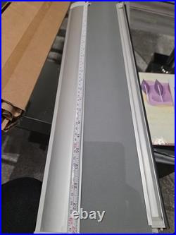 Blocblind GA4 Skylight Blackout Blind Smokey Haze Aluminium Silver